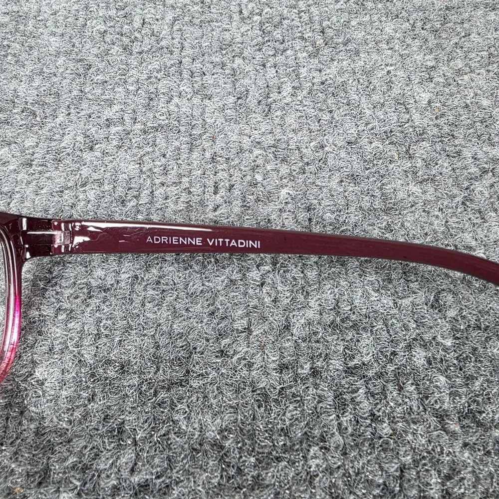 Adrienne Vittadini Cat Eye Readers +1.50 Black Clear Frame AVR406EP‎